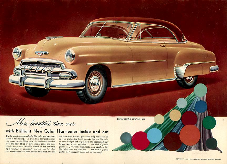1952 Chevrolet Brochure Page 1